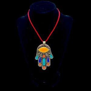 HippieChic Tibetan Statement Pendant